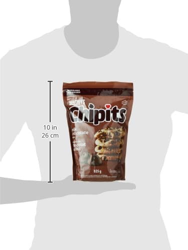 CHIPITS Chocolate Chips for Baking, Baking Ingredients, Baking Chocolate, Milk Chocolate, 835 grams
