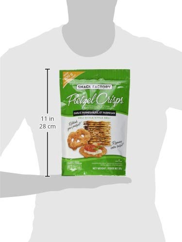 Snack Factory Pretzel Crisps - Milk Chocolate & Caramel Drizzlers 155 Grams