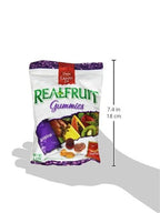 REALFRUIT Superfruits Gummy Candy - Made with Real Fruit, Vegan, Gluten & Peanut-Free Snack for Adults and Children, Proudly Canadian Company, Cranberry, Black Currant, Blueberry and Blackberry, 180g
