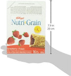 Kellogg's Nutri-Grain Strawberry Flavour 590g - 37 g (Pack of 16)