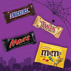 MARS Variety, Halloween Chocolate Candy, Assorted Fun Size, 120 Count