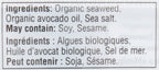 gimMe Organic Roasted Seaweed Sea Salt Favour Snacks 30g Multipack 6 x 5g