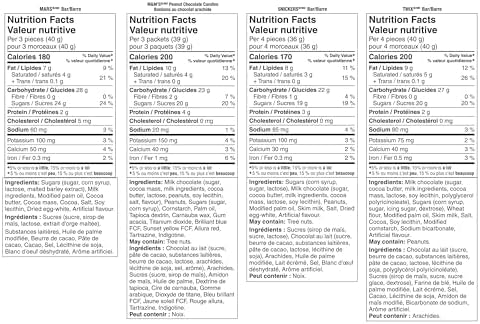 MARS Variety, Halloween Chocolate Candy, Assorted Fun Size, 120 Count