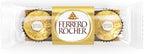 FERRERO ROCHER Fine Hazelnut Milk Chocolates - 3-Piece 37.5 g Pack x 12