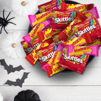 SKITTLES and STARBURST Fruity Halloween Fun Size Candies, 90 count