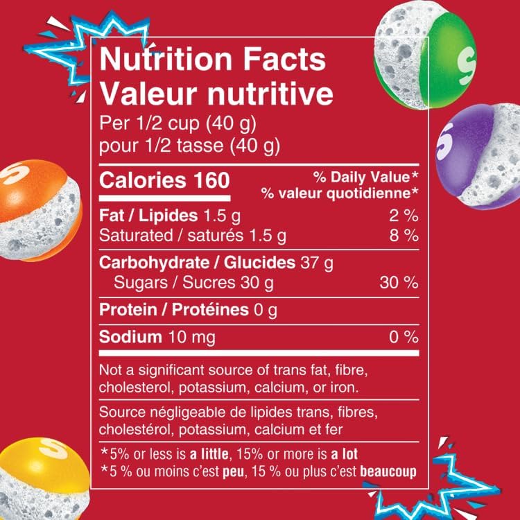 SKITTLES POP’D Original Freeze-Dried Candy, Crunchy Fruity Candy Snack for Sharing, Movie Nights & Parties, 155g