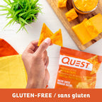 Quest Nutrition Chili Lime Flavour Tortilla Style Protein Chips, High Protein, Baked, Not Fried, Gluten Free, 1g Sugar, 4g Carbs, 8ct