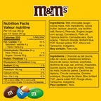 M&M’S Peanut Milk Chocolate Candy, Celebration Size Share Bag, 1kg – Bulk Party Candy for Sharing, Events, Movie Nights & Holidays