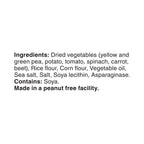 Dare Veggie Crisps Barbecue - Crunchy, Popped Snacks Made with Real Vegetables like Yellow and Green Peas, Tomatoes, and Carrots 100g Pack