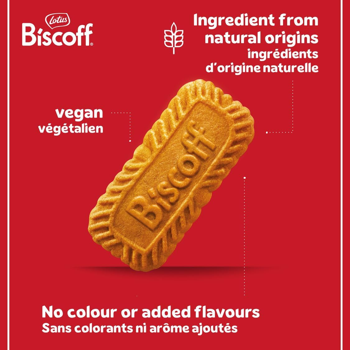 Lotus Biscoff XL Caramelized Cookies | Vegan | 10 XL Twin packs | 250g