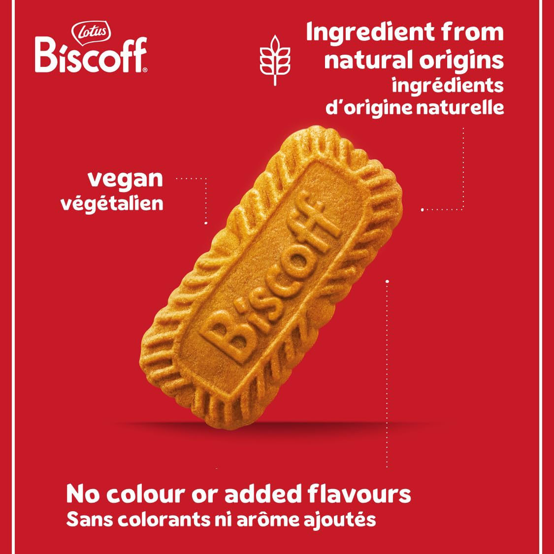 Lotus Biscoff XL Caramelized Cookies | Vegan | 10 XL Twin packs | 250g