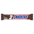 SNICKERS, Peanut Milk Chocolate Candy Bars, 4 Full Size Bars, 208g