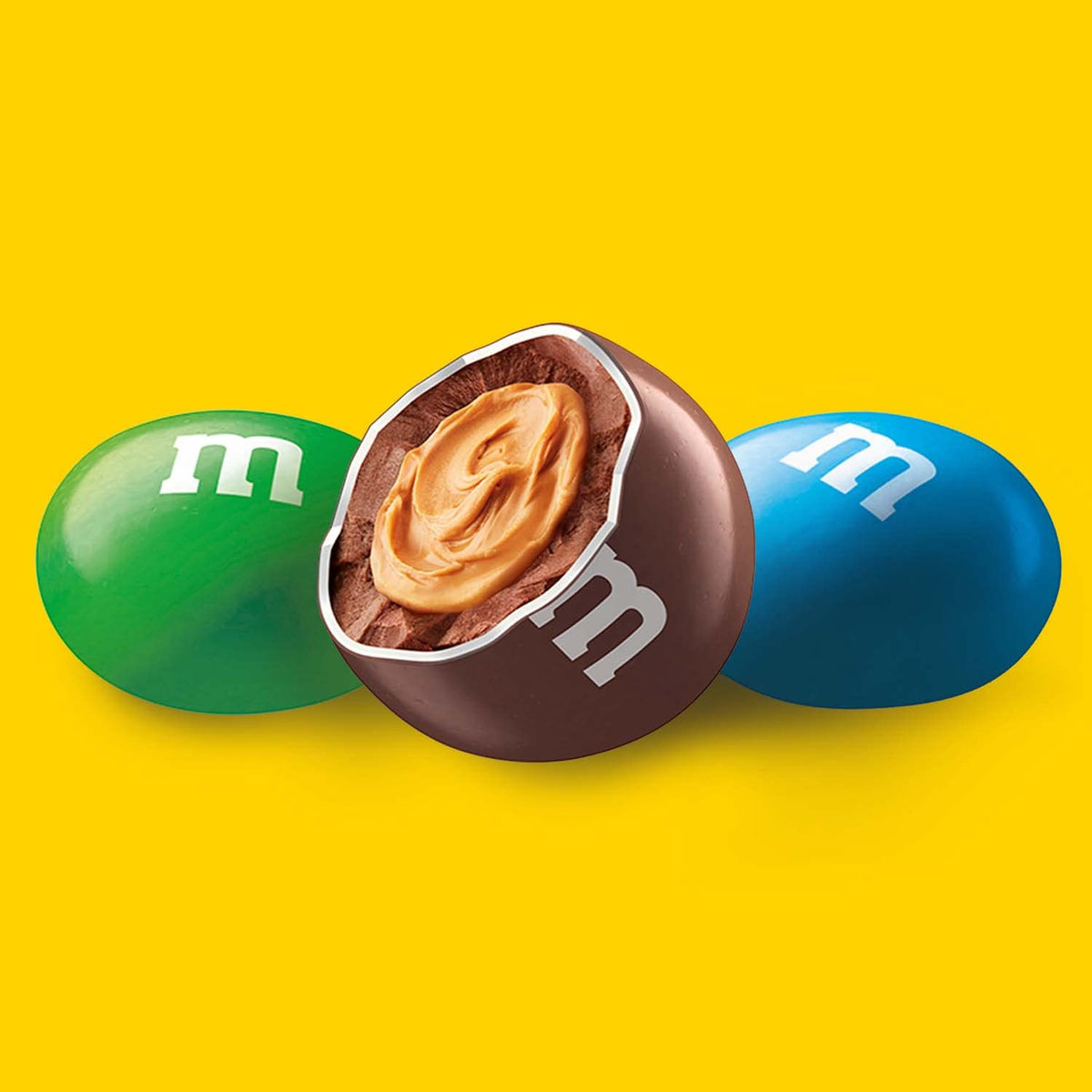 M&M’S Peanut Milk Chocolate Candy, Celebration Size Share Bag, 1kg – Bulk Party Candy for Sharing, Events, Movie Nights & Holidays