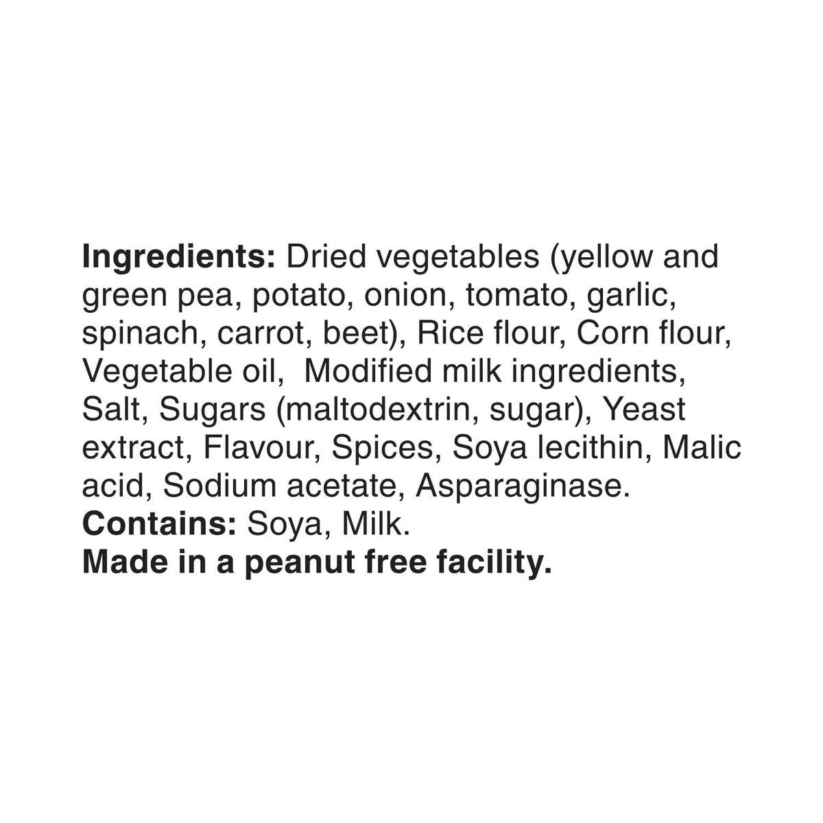 Dare Veggie Crisps Barbecue - Crunchy, Popped Snacks Made with Real Vegetables like Yellow and Green Peas, Tomatoes, and Carrots 100g Pack