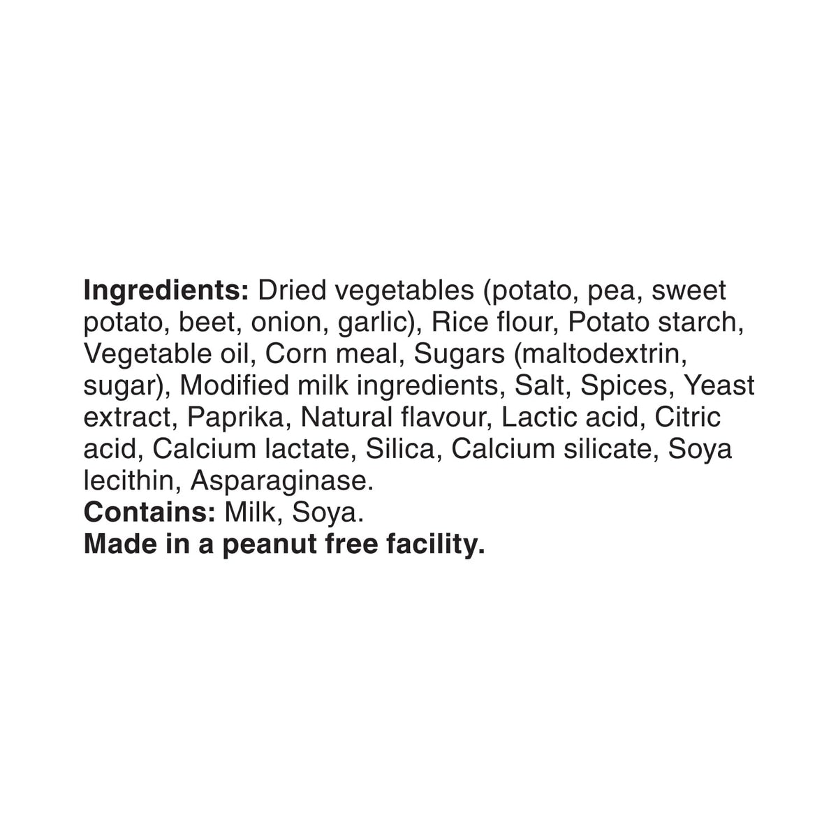 Dare Veggie Crisps Barbecue - Crunchy, Popped Snacks Made with Real Vegetables like Yellow and Green Peas, Tomatoes, and Carrots 100g Pack