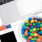 M&M’S Peanut Milk Chocolate Candy, Celebration Size Share Bag, 1kg – Bulk Party Candy for Sharing, Events, Movie Nights & Holidays