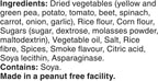 Dare Veggie Crisps Barbecue - Crunchy, Popped Snacks Made with Real Vegetables like Yellow and Green Peas, Tomatoes, and Carrots 100g Pack