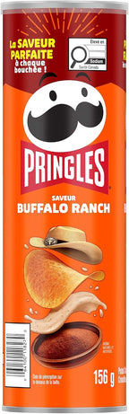 Pringles Buffalo Ranch Chips, 156 Grams