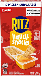 Ritz Handi Snacks, Crackers, Individually Wrapped, 27 g (Pack of 10)