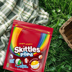 SKITTLES POP’D Original Freeze-Dried Candy, Crunchy Fruity Candy Snack for Sharing, Movie Nights & Parties, 155g