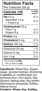 Christie Arrowroot Cookies, 350 g