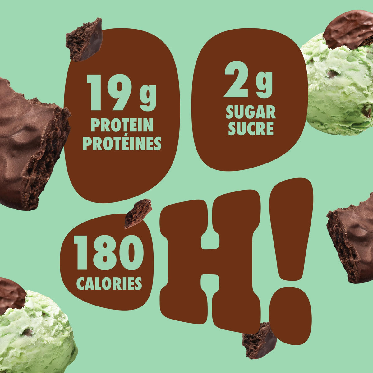 Pure Protein Bars - Nutritious, Gluten Free bar, made with Whey protein blend - low sugar, protein snack. Deliciously satisfying. Made in Canada, Chocolate Peanut Caramel (Pack of 6)