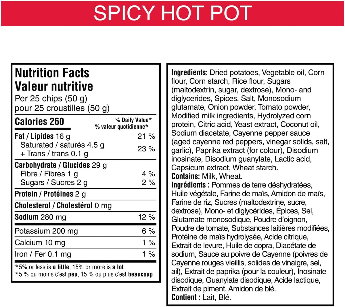 Pringles® Spicy Hot Pot Flavour Potato Chips 156g