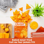 Quest Nutrition Chili Lime Flavour Tortilla Style Protein Chips, High Protein, Baked, Not Fried, Gluten Free, 1g Sugar, 4g Carbs, 8ct