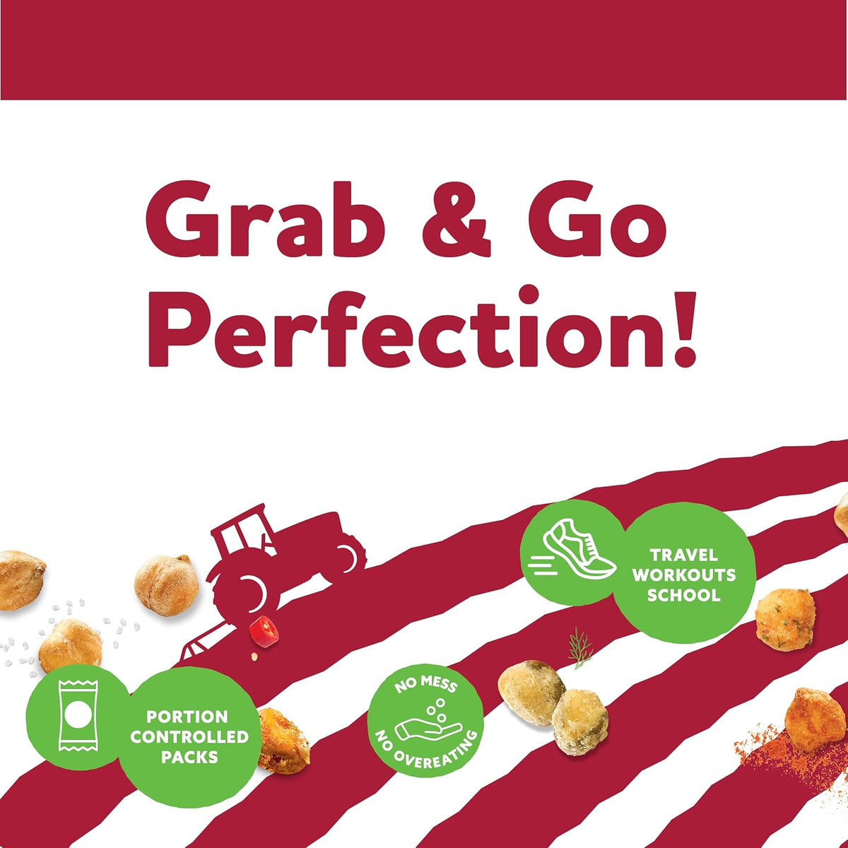 Three Farmers Healthy Variety Snack Packs, High Protein & Fibre x 18 x 28g