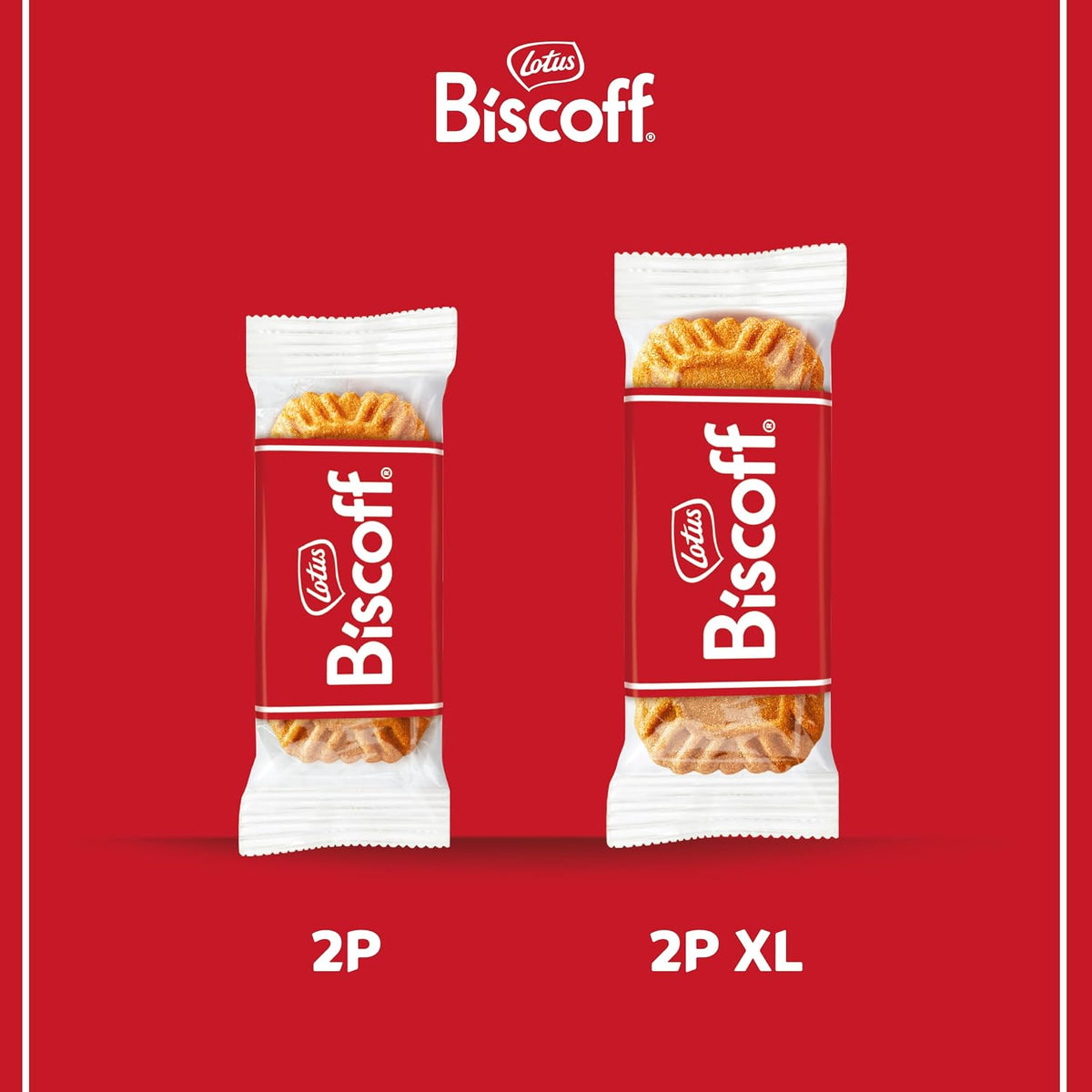 Lotus Biscoff XL Caramelized Cookies | Vegan | 10 XL Twin packs | 250g