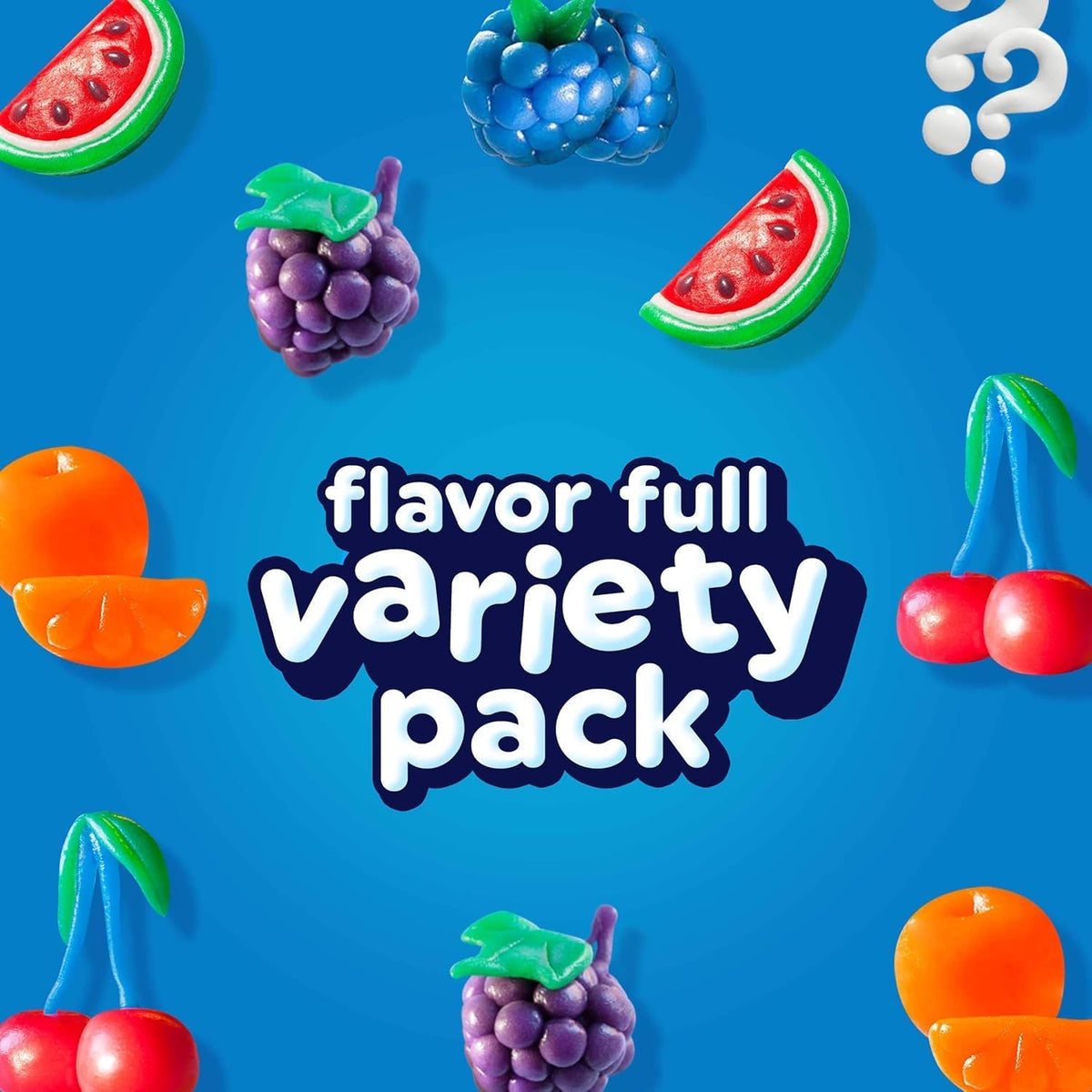 Airheads, Gravity Feed Assorted Candy - Box of 60 Individually Wrapped Bars, 15.6g per bar