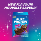 Pure Protein Bars - Nutritious, Gluten Free bar, made with Whey protein blend - low sugar, protein snack. Deliciously satisfying. Made in Canada, Chocolate Peanut Caramel (Pack of 6)