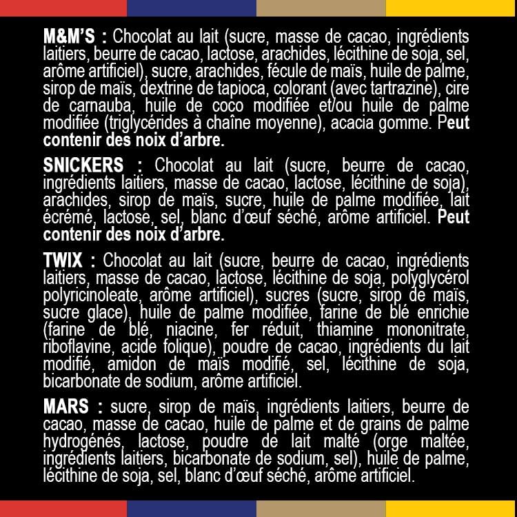 MARS, TWIX & M&M’S Peanut Assorted Chocolate Candy Bars Variety Pack, 16 Full Size Bars (840g) – Individually Wrapped Mixed Chocolate Favourites