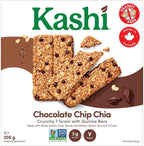 Kashi 7 Grain with Quinoa Crunchy Bars, Chocolate Chip Chia, 200g, 10 bars, 200 grams