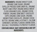 ANNIE'S Chocolate Graham Cookies Snacks, Organic, No Artificial Flavours, No Synthetic Colours, 213 Grams Package of Bunny Shaped Cookies, Chocolate