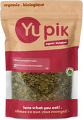 Yupik Organic Raw Pumpkin Seeds, No Shell, 1 kg, Gluten-Free, Non-GMO, Kosher, Vegan, Shelled Pepitas, Salt-Free, Plant-Based Protein, Source of Fiber, Healthy Snacks, Ideal for Baking & Topping