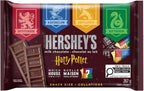 HERSHEY’S Harry Potter Milk Chocolate Snack Size – Individually Wrapped Halloween Candy Bars for Treat Bags, Bowls & Party Favors, 267 g