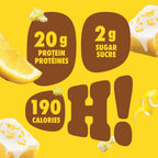 Pure Protein Bars - Nutritious, Gluten Free bar, made with Whey protein blend - low sugar, protein snack. Deliciously satisfying. Made in Canada, Chocolate Peanut Caramel (Pack of 6)