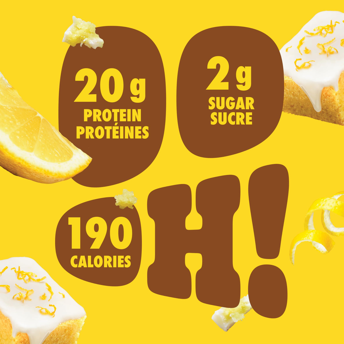 Pure Protein Bars - Nutritious, Gluten Free bar, made with Whey protein blend - low sugar, protein snack. Deliciously satisfying. Made in Canada, Chocolate Peanut Caramel (Pack of 6)