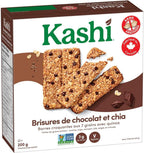 Kashi 7 Grain with Quinoa Crunchy Bars, Chocolate Chip Chia, 200g, 10 bars, 200 grams