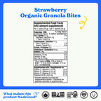 MadeGood Granola Bites Chocolate Chip and Strawberry Variety 28-Pack