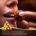FERRERO ROCHER Fine Hazelnut Milk Chocolates - 3-Piece 37.5 g Pack x 12