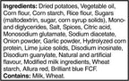 Pringles® Hot Ones Los Calientes Barbacoa Flavour Potato Chips 156g