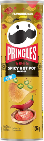 Pringles® Spicy Hot Pot Flavour Potato Chips 156g