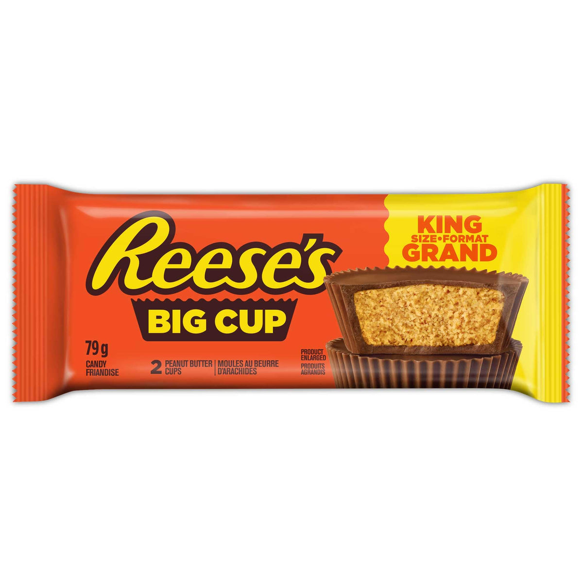REESE'S Big Cup Assorted Variety Pack, 12 Bars, 948g