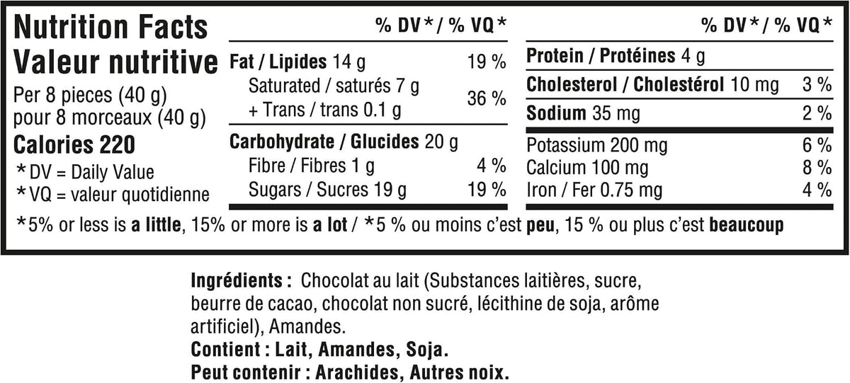Cadbury Dairy Milk Almond Chocolate Bar with Chopped Almonds, 90g