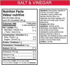 Pringles Salt and Vinegar Chips, 156 Grams