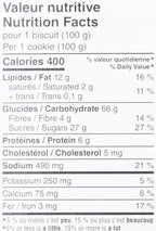 Big Daddy Cookies Chocolate Chunks Gourmet Cookies - 8 Count, 800g
