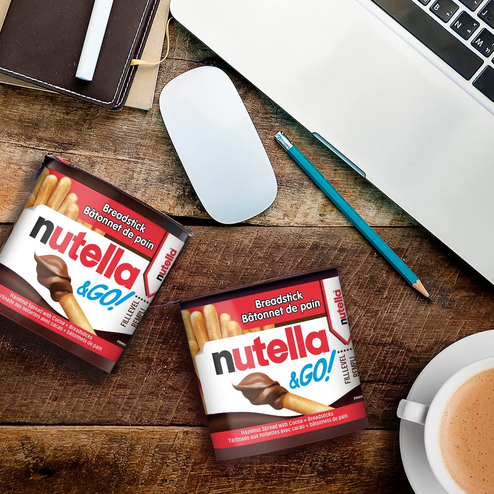 NUTELLA B-READY Wafer Snack Bars - Pack of 15 Bars - 330 g