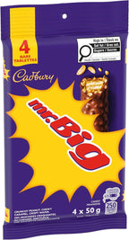 Cadbury Mr. Big Chocolatey Candy Bars, 4 Pack, 200g